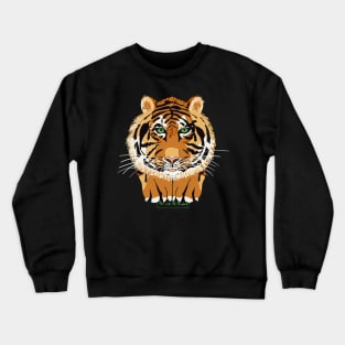 Tiger Face Crewneck Sweatshirt